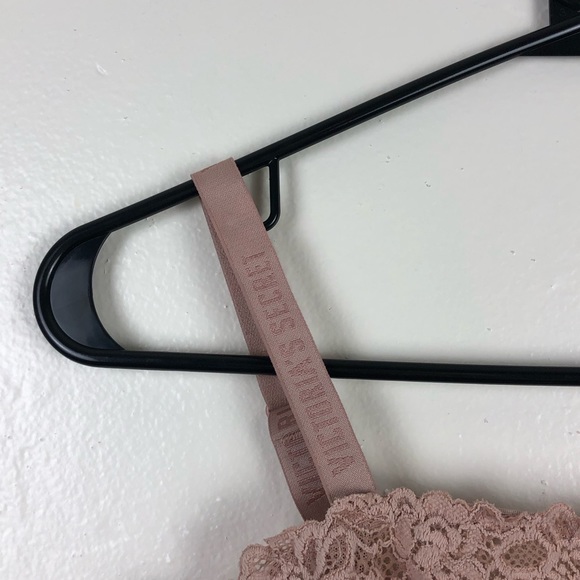 Victoria’s Secret Tan Floral Lace Bra - Picture 2 of 6